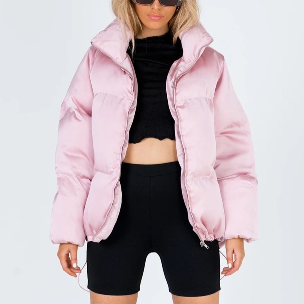 Princess Polly underground puffer jacket